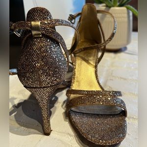 Kimberly Glitter Mesh Sandal - Michael Kors sandals